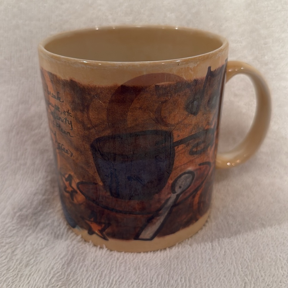 Starbucks 1998 Coffee Break Essentials Mug 20 oz